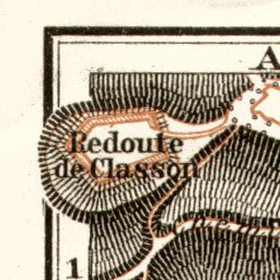 Waldin Laon city map, 1909 digital map