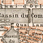 Waldin Le Havre city map, 1909 digital map