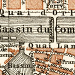 Waldin Le Havre city map, 1913 digital map