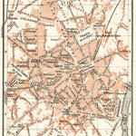 Waldin Limoges city map, 1902 digital map