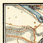 Waldin Loket (Elbogen) town plan, 1911 digital map