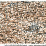 Waldin Lungau and Lower Tatras, 1910 digital map