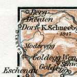 Waldin Lungau and Lower Tatras, 1910 digital map