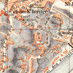 Waldin Lyon city map, 1913 (1:17,500 scale) digital map