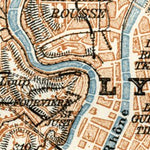 Waldin Lyon environs map, 1913 digital map