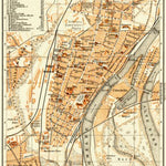 Waldin Magdeburg city map, 1906 digital map