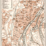 Waldin Magdeburg city map, 1911 digital map