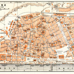 Waldin Mainz city map, 1906 digital map
