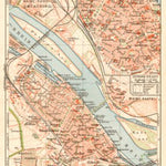 Waldin Mainz city map, 1927 digital map