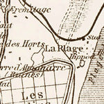 Waldin Map of Hyères and environs, 1913 digital map
