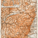 Waldin Map of the Bavarian Rhine-Palatinate (Bayerische Rheinpfalz), 1909 digital map