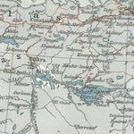 Waldin Map of the Countries of the Mediterranean, 1909 digital map