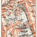 Waldin Map of the Selkirk Range, 1907 digital map