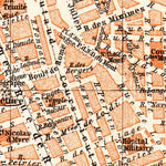 Waldin Marseille city map, 1900 digital map
