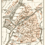 Waldin Metz town plan, 1905 digital map