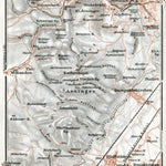 Waldin Mödling and Baden (bei Wien) area, 1910 digital map