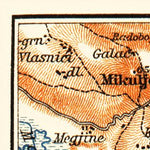 Waldin Mostar environs map, 1911 digital map