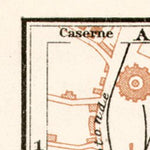 Waldin Nevers city map, 1909 digital map