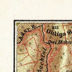 Waldin Niederwald. Environs of Bingen and Rüdesheim, 1927 digital map