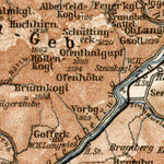 Waldin North Salzkammergut, 1906 digital map