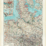 Waldin Northwestern Germany Map, 1905 digital map
