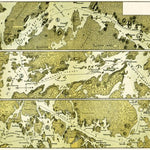 Waldin Nyslott (Savonlinna) to Puumala route: Lepistonselka, Tuohistonselka. 1889 digital map