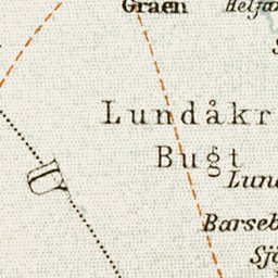 Waldin Öresund (the Sound, Øresund), general map. With Kullen map and Helsingör (Helsingør) plan, 1929 digital map