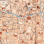 Waldin Paris city map, 1910 digital map