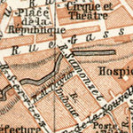 Waldin Pau city map, 1902 digital map