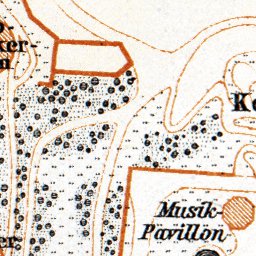 Waldin Plan of the Castle of Heidelberg, 1905 digital map