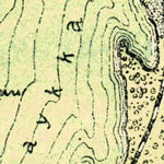 Waldin Punkaharju map, 1889 digital map