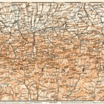 Waldin Pyrenees, general map, 1902 digital map