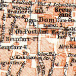 Waldin Regensburg city map, 1906 digital map