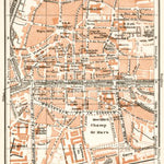 Waldin Rennes city map, 1909 digital map