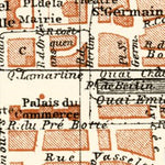 Waldin Rennes city map, 1913 digital map