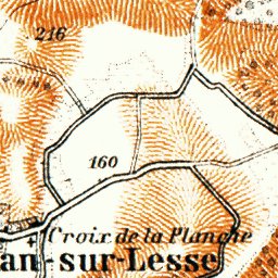 Waldin Rochefort and Environs map, 1904 digital map