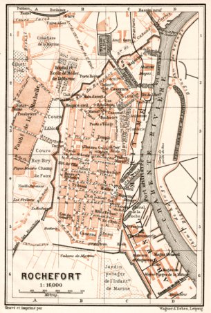 Waldin Rochefort city map, 1902 digital map