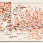 Waldin Sarajevo town plan, 1903 digital map