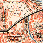 Waldin Sarajevo town plan, 1913 digital map