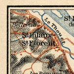 Waldin Saumur city map, 1913 digital map