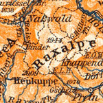 Waldin Schneeberg, Semmering and Mürztal, 1911 digital map