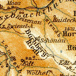 Waldin South Salzkammergut, 1906 digital map