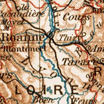 Waldin Southeast France, 1913 digital map