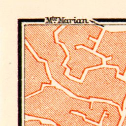 Waldin Spalato (Split) town plan, 1913 digital map