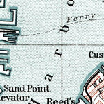 Waldin St. John town plan, 1907 digital map