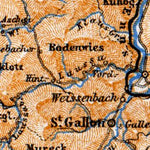 Waldin Steyr and Austrian Alps from Aussee to Hochschwab, 1911 digital map