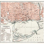 Waldin Toronto town plan, 1907 digital map