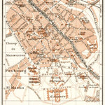 Waldin Tournai town plan, 1909 digital map