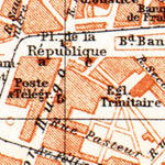 Waldin Valence city map, 1913 (1:14,000 scale) digital map