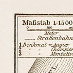 Waldin Valence city map, 1913 (1:15,000 scale) digital map
